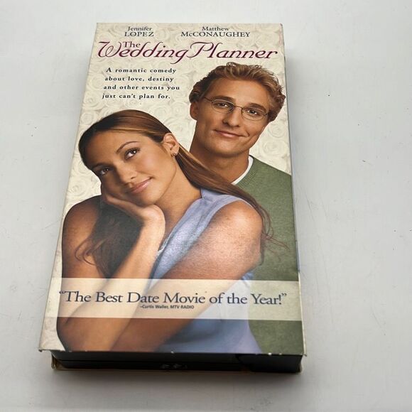 THE WEDDING PLANNER‎ Jennifer Lopez, Matthew McConaughey VHS - Picture 1 of 3